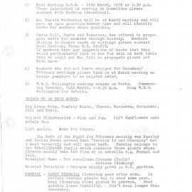 Upper Hutt Herb Society newsletter no. 4, February 1978
