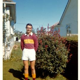 Russell Sager in rugby gear