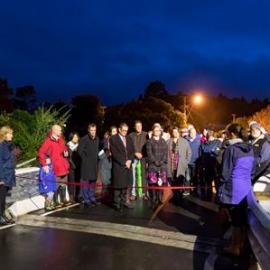 Akatarawa bridge 3 Construction; Blessing of the Birchville Bridge; 2017