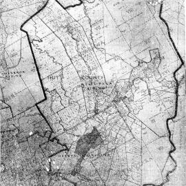 Local government; amalgamation of Upper Hutt City and parts of Hutt County; map.