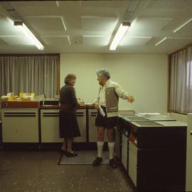 Computer Room; Upper Hutt City Council; Circa 1980s