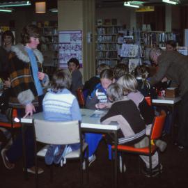 Library 4; holiday activities; circa 1980s