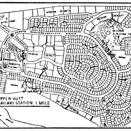 Totara Park; Early plan used in advertising of mortgage debenture stock
