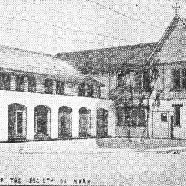 Leper Sisters convent building; 315-319 Fergusson Drive; additional wing