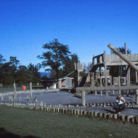 Harcourt Park; playground, circa 1980s