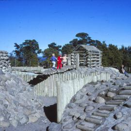 Harcourt Park; playground, circa 1980s