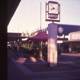 Main Street; pedestrian precinct; Centennial Clock; Circa 1980s