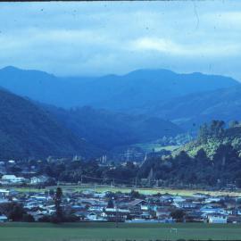 Akatarawa Valley; Circa 1980s; Awakairangi Park in foreground