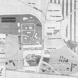 Trentham Camp area map, 1979