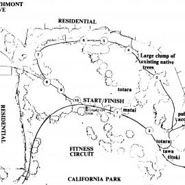 Totara Park; California Drive fitness circuit