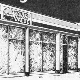 King Datsun, corner of King Street and Fergusson Drive.