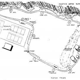 Pinehaven reserve; proposed fitness track