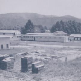 Wallaceville Research Centre buildings; workshops; start of construction.