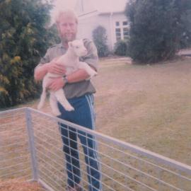 Wallaceville Research Centre staff; Richard Bailey, Pets Day - 1990