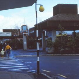 Main Street; pedestrian precinct;  looking west from Russell Street circa 1980s