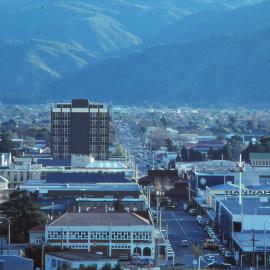 Central Business District, looking west from King Street; circa 1980s