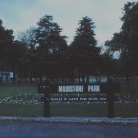 Maidstone Park; Circa 1980s