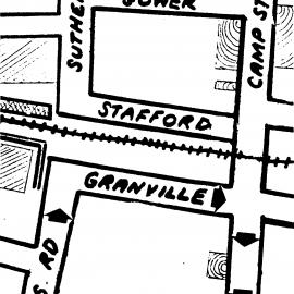 Sutherland Avenue; alternative to Messines Avenue link
