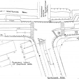 Silverstream; reviseed junction; Whiteman's Road, Gard and Kiln streets
