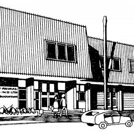 Coopers Animal Health; vaccine factory, corner of Whakatiki Street, Shakespeare Avenue