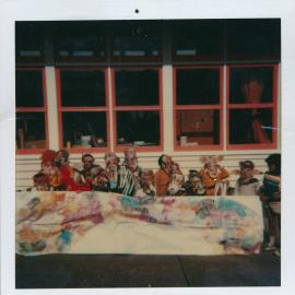 Brown Owl School 1980; Room 11; masks