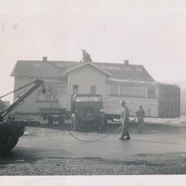 Y.M.C.A Photograph Album Page 22; Chapel, Buffet and Dining Room Being Relocated