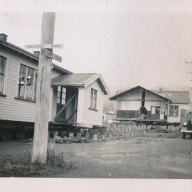 Y.M.C.A Photograph Album Page 10; Reconstructing the Buildings