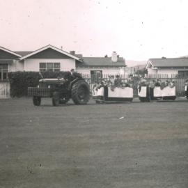 Y.M.C.A Photograph Album; Page 35; Tractor Train Rides 2