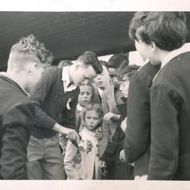 Y.M.C.A Photograph Album; Page 39; Biscuits in the Grandstand 2