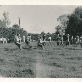 Girl Guides, Tug of War; Circa 1950s