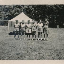 Girl Guides, Camping at Akatarawa; Circa 1950s