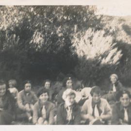 Girl Guides; First Silverstream Company; Thinking Day at Kaitoke; February 1960