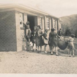 Girl Guides; First Silverstream Company; Day of Service to Churches; Oct 1960