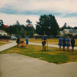 Girl Guides Upper Hutt Division; National Ranger Camp; January 1974