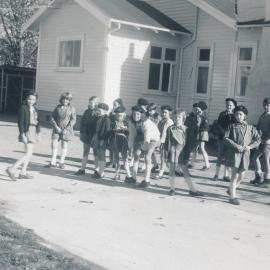 Girl Guides Upper Hutt Division; Brownies on Pack Holiday; 1974