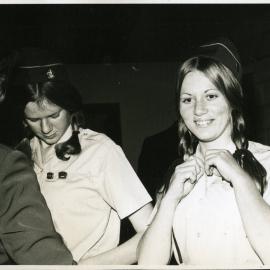 Girl Guides Upper Hutt Division; Queen's Guide Award Presentation; 1972