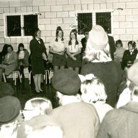 Girl Guides Upper Hutt Division; Queen's Guide Award Presentation; 1972