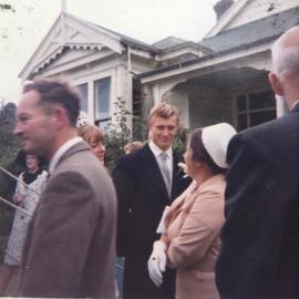 Wedding of Priscilla Hancock to Alistair Flett; 1965