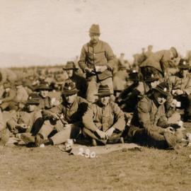 Bivouac, Wallaceville, C Company, 28th Reinforcement 1916