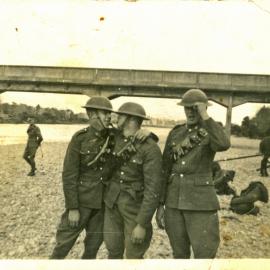 Artillery exercise, Moonshine Bridge, c1937-38 01