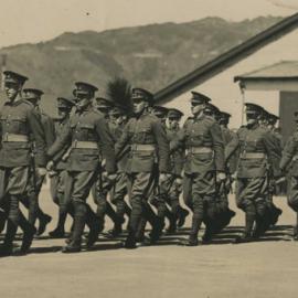 E. G. Taylor church parade 10 Wing, late 1937