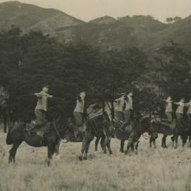 E. G. Taylor 10 Wing equitation training, 1937 01