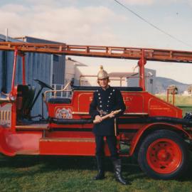 Silverstream Volunteer Fire Brigade collection; 1926 engine; Lower Hutt Vintage Car Club.