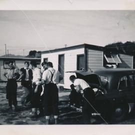 Silverstream Volunteer Fire Brigade group; working bee?