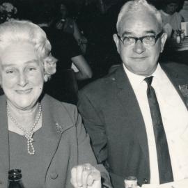Silverstream Volunteer Fire Brigade; awards; 1946; Norm and Mrs Poole early 1940s