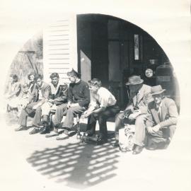 Silverstream Volunteer Fire Brigade group; Junior Brigade 1942?