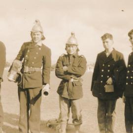 Silverstream Volunteer Fire Brigade group, 1944