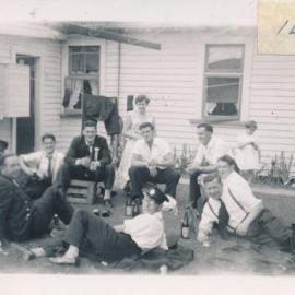 Silverstream Volunteer Fire Brigade group; working bee 