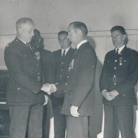 Silverstream Volunteer Fire Brigade; awards; 1966; 35th anniversary and triple Gold Stars celebration; Gordon Hamilton.