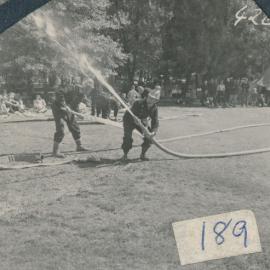 Silverstream Volunteer Fire Brigade; Maidstone Park; Fred Stringer and Gordon Hamilton